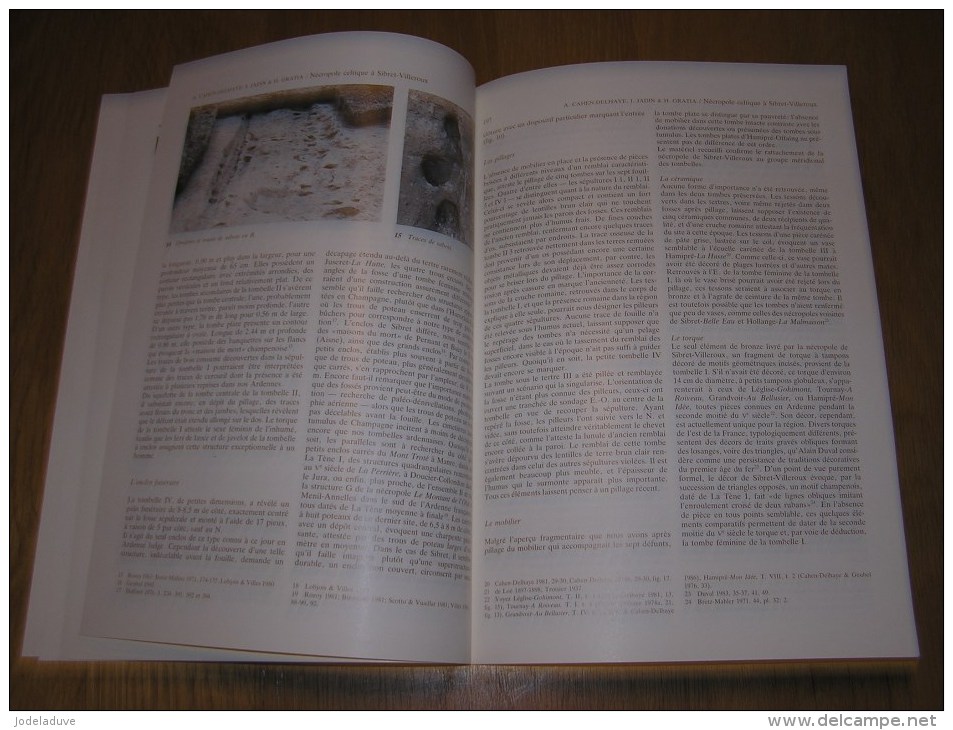 ARCHAEOLOGIA BELGICA Extrait 2 Année 1986 Régionalisme Ardenne Histoire Archéologie  Vaux Sur Sûre Sibret Villeroux