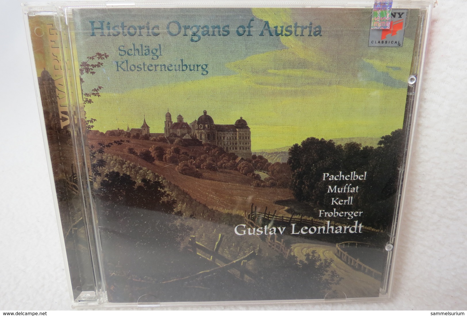 CD "Historic Organs Of Austria" Schlägl Klosterneuburg, Gustav 'Leonhardt - Klassik