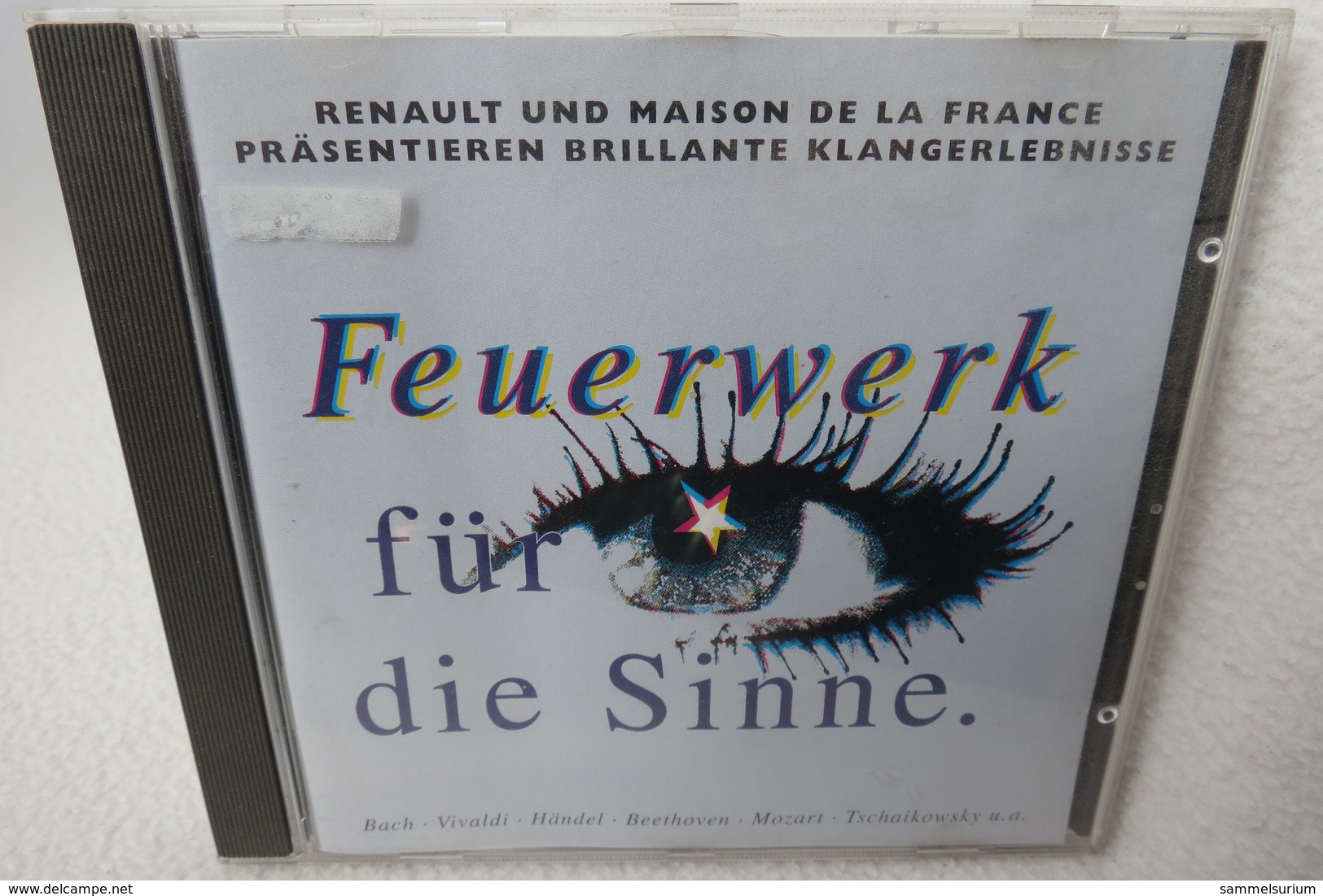 CD "Feuerwerk Für Die Sinne" Brillante Klangerlebnisse, Bach, Vivaldi, Händel, Beethoven, Mozart, Tschaikowsky U.a. - Klassik