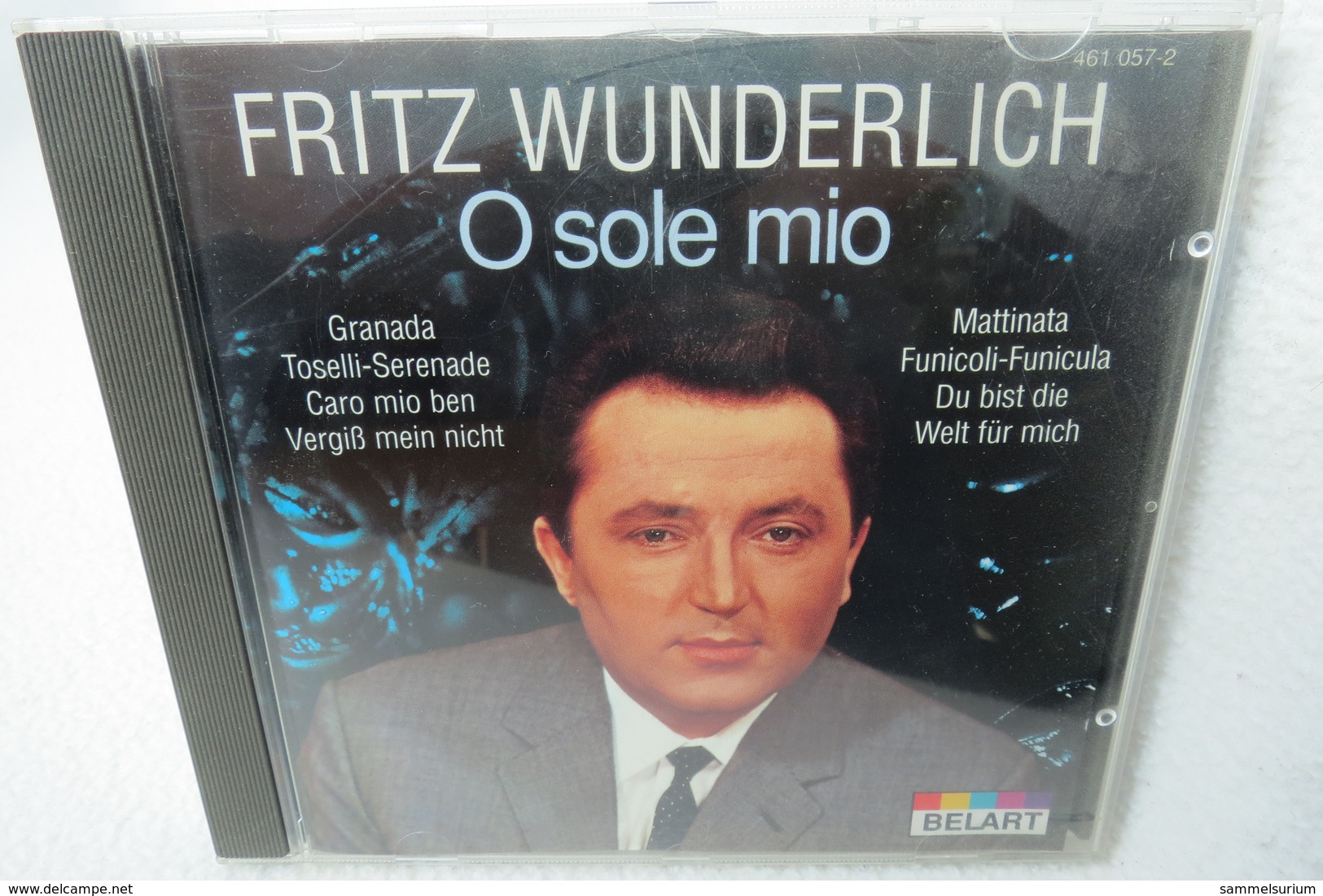 CD "Fritz Wunderlich" O Sole Mio - Opéra & Opérette