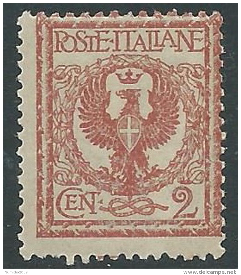 1901 REGNO AQUILA 2 CENT MNH ** - CZ39 - Ungebraucht