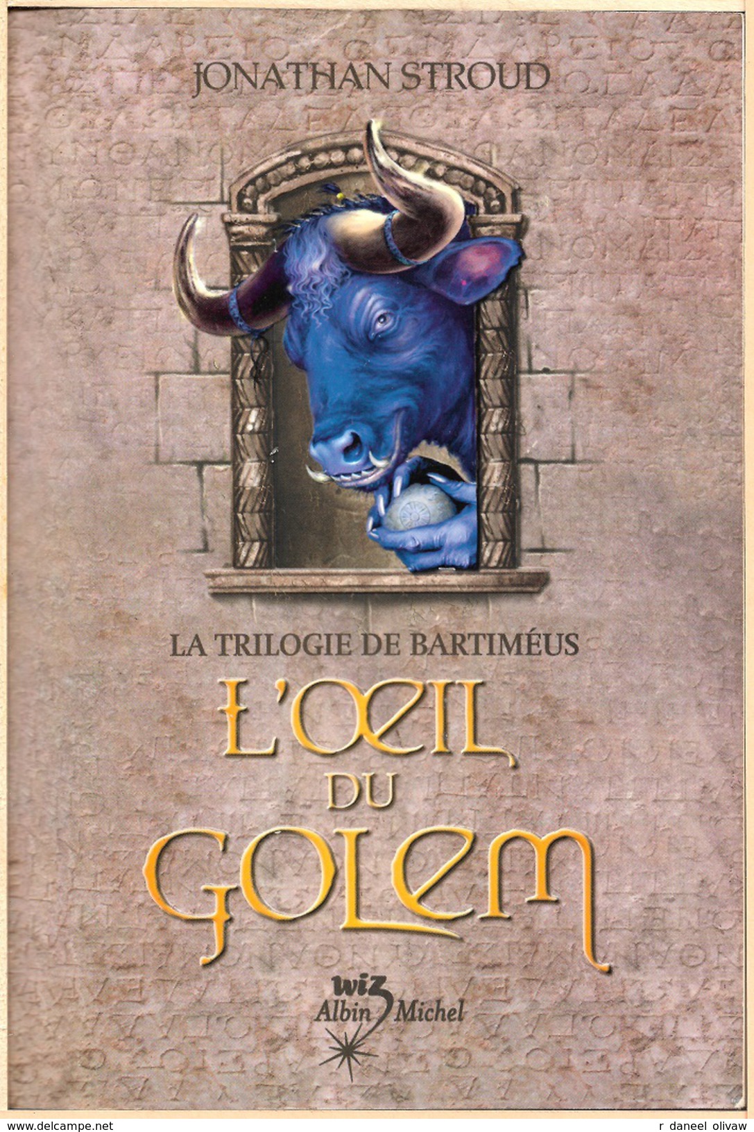 Albin Michel, Wiz - STROUD, Jonathan - L'Oeil Du Golem (BE+) - Albin Michel