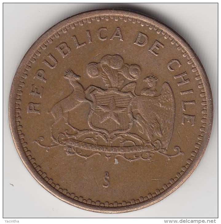 @Y@   Chili   100  Pesos   1987      (3419) - Chili