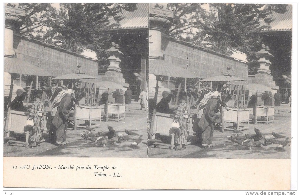 AU JAPON - Marché Près Du Temple De Tokio - Autres & Non Classés