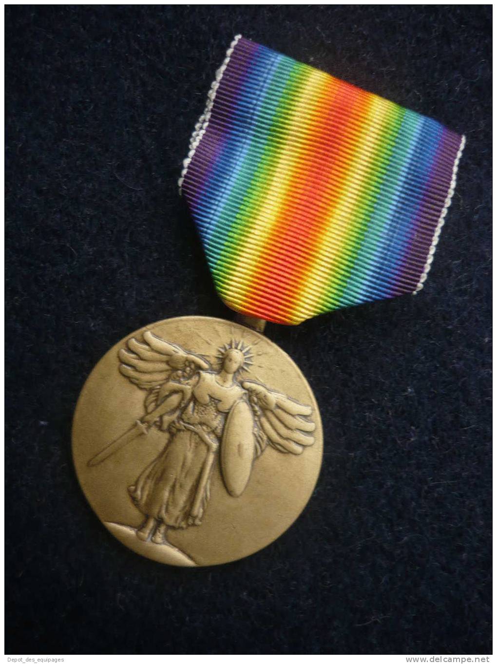 USA  MEDAILLE INTER ALLIEE GUERRE 1914-1918 - 1914-18