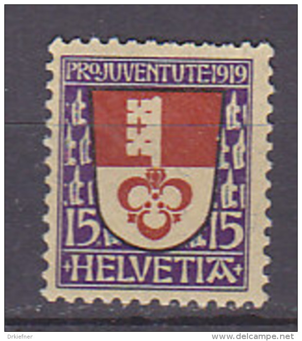 SCHWEIZ  151, Postfrisch **, Pro Juventute 1919 - Ungebraucht