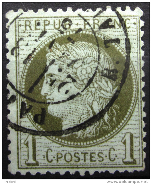 FRANCE            N° 50a           OBLITERE - 1871-1875 Ceres