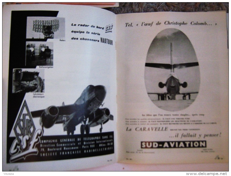 1957," AIR REVUE ",N°5, MAI,SALON DE PARIS,VOL A VOILE,HELICOPTERE,CARAVELLE,MIRAGE,ETENDARD,MILITARIA,TRIDENT,VAUTOUR