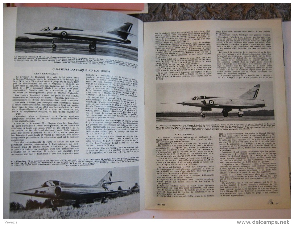 1957," AIR REVUE ",N°5, MAI,SALON DE PARIS,VOL A VOILE,HELICOPTERE,CARAVELLE,MIRAGE,ETENDARD,MILITARIA,TRIDENT,VAUTOUR