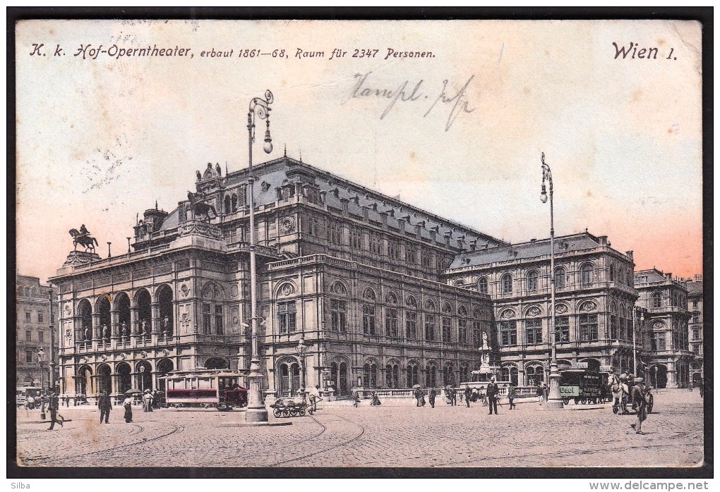 Austria Vienna 1907 / Wien K. K. Hof - Operntheater - Andere & Zonder Classificatie