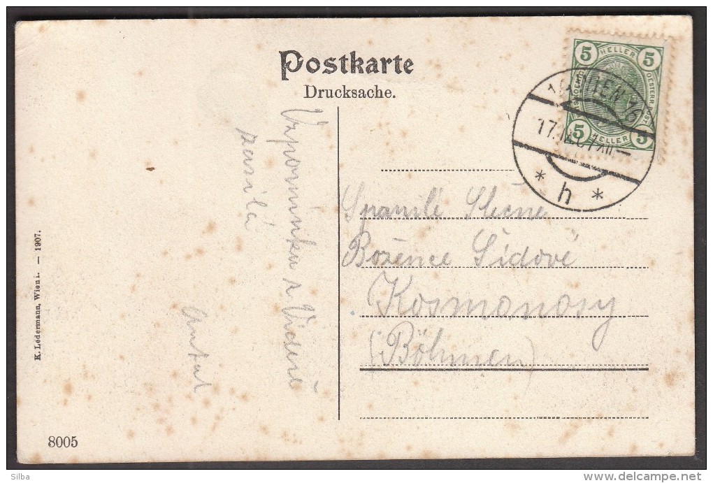 Austria Vienna 1907 / Wien K. K. Hof - Operntheater - Andere & Zonder Classificatie