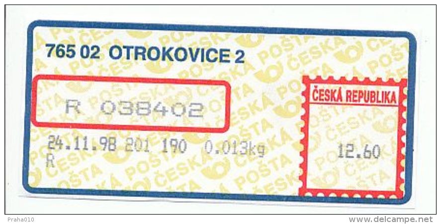 Czech Rep. / APOST (1998) 765 02 OTROKOVICE 2 (A03416) - Other & Unclassified