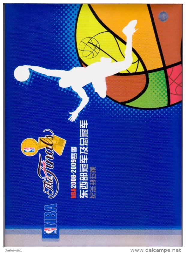 2009 China PFTN.TY-34 Championship Winner of NBA Finals and  Conference Finals of  2008-2009 -Commemorative Covers