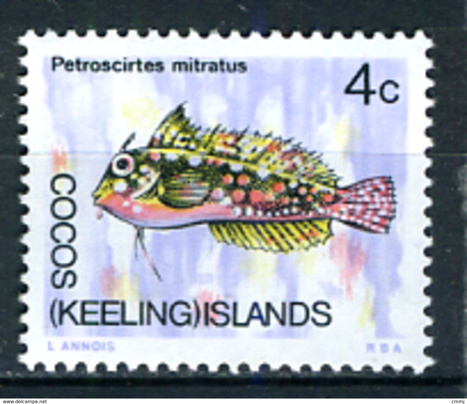 1969 - COCOS ISLAND -  Mi. 11 - NH - (AB 2185A - 10) - Isole Cocos (Keeling)
