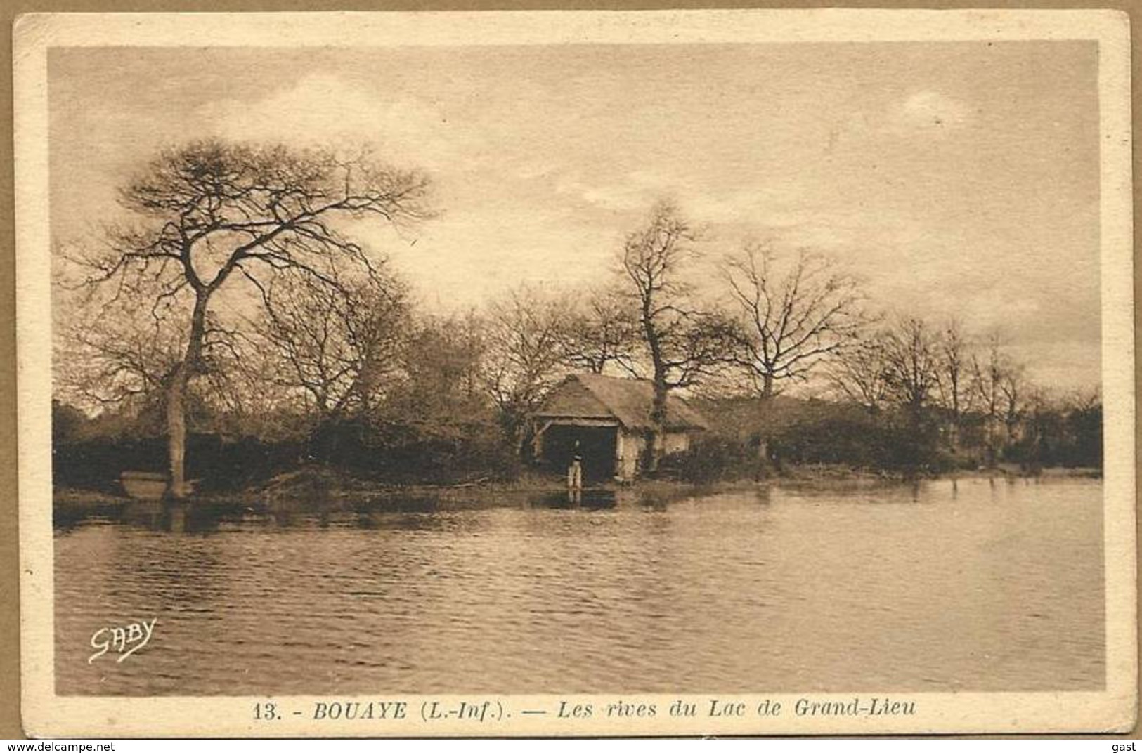 44  BOUAYE    LES  RIVES  DU  LAC    DE  GRAND  LIEU - Bouaye