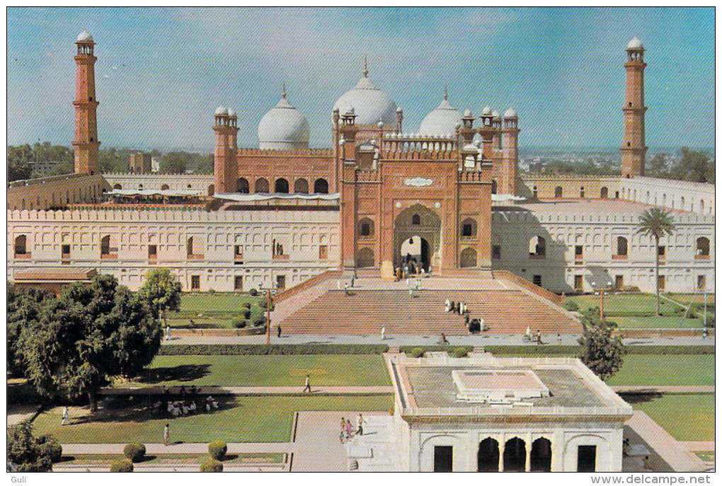 Asie-PAKISTAN Badshahi Mosque LAHORE(1)  Built By Mogal Emperor  (mosquée Religion Islam)*PRIX FIXE - Pakistan