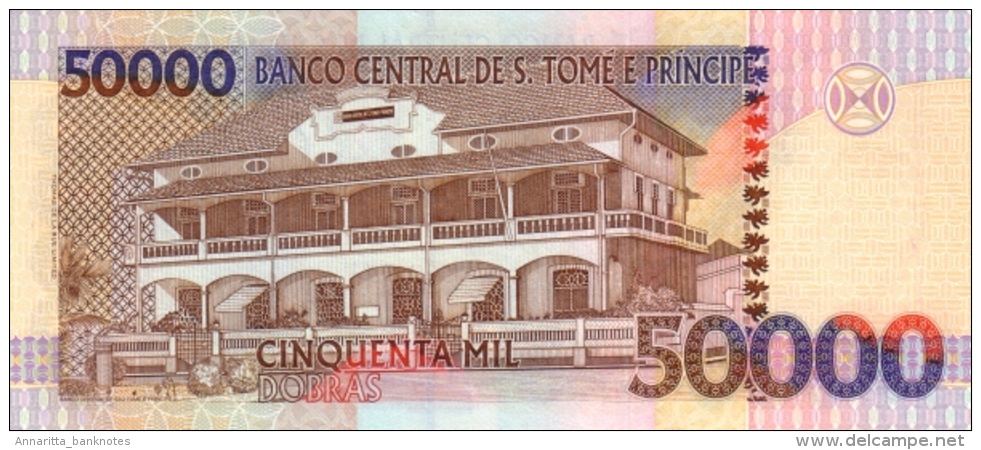 Sao Tome And Principe 50000 Dobras 2004, , P-68c, ST306c - Sao Tome And Principe