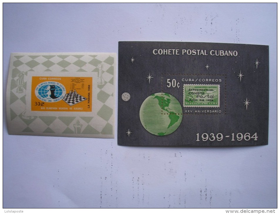 CUBA - 2 Blocs N° 23 Et 27 ** (MNH) - Collections, Lots & Series