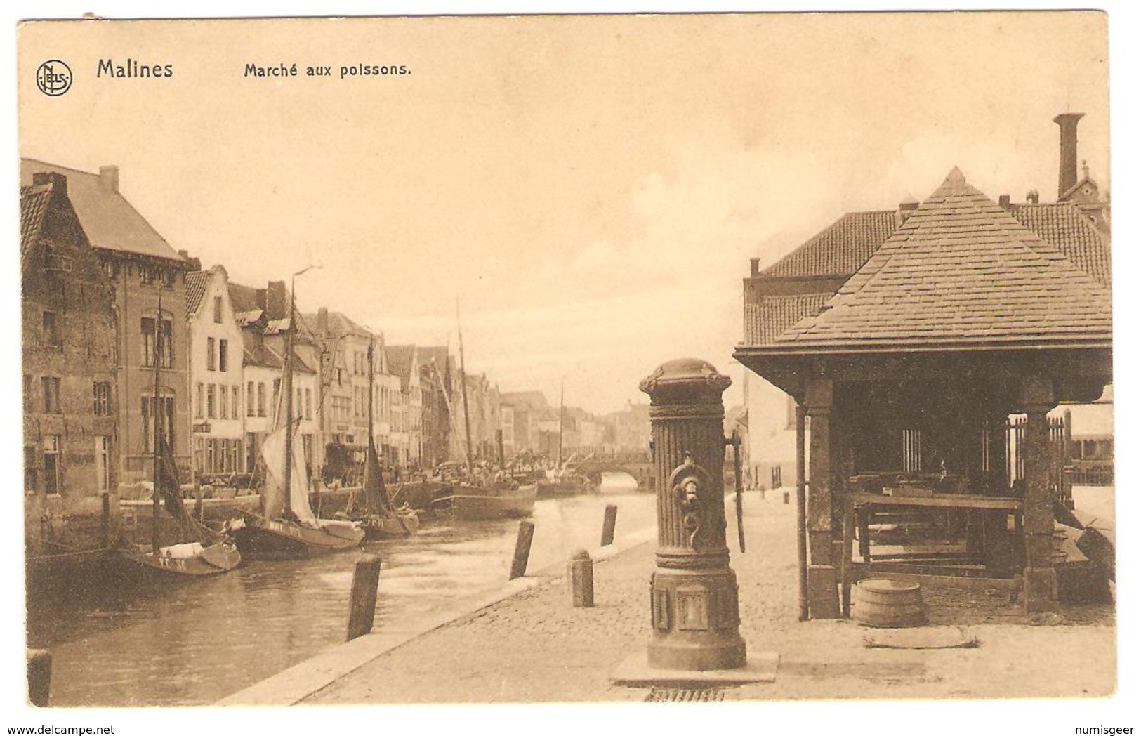 MALINES  --  Marché Aux Poissons - Machelen