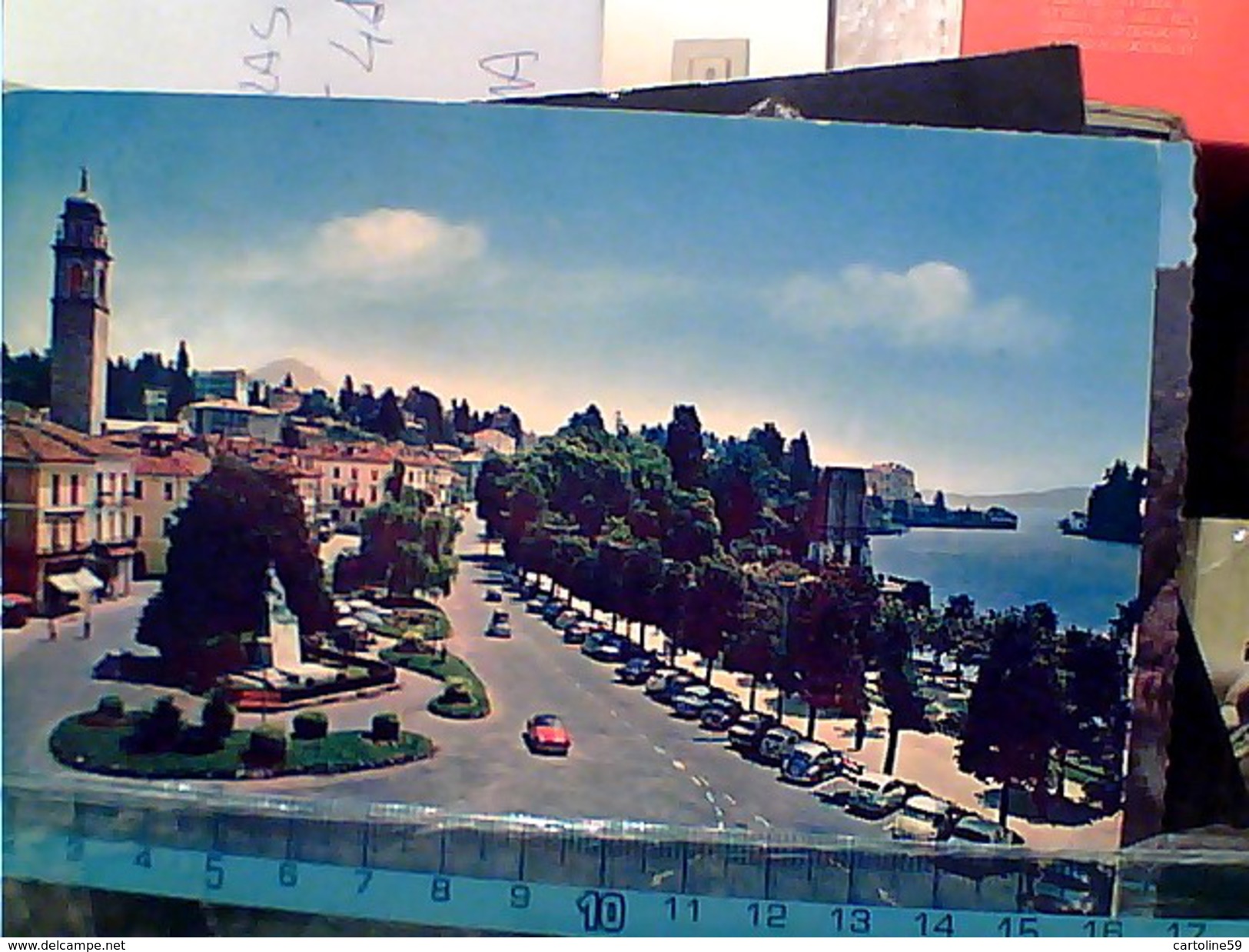 19 CARD LAGO MAGGIORE VEDUTEISOLE  PALLANZA STRESA CANNERO LAGO ORTA  ASCONA ANGERA SUNA ARONA MIASINO V19751  FR6981