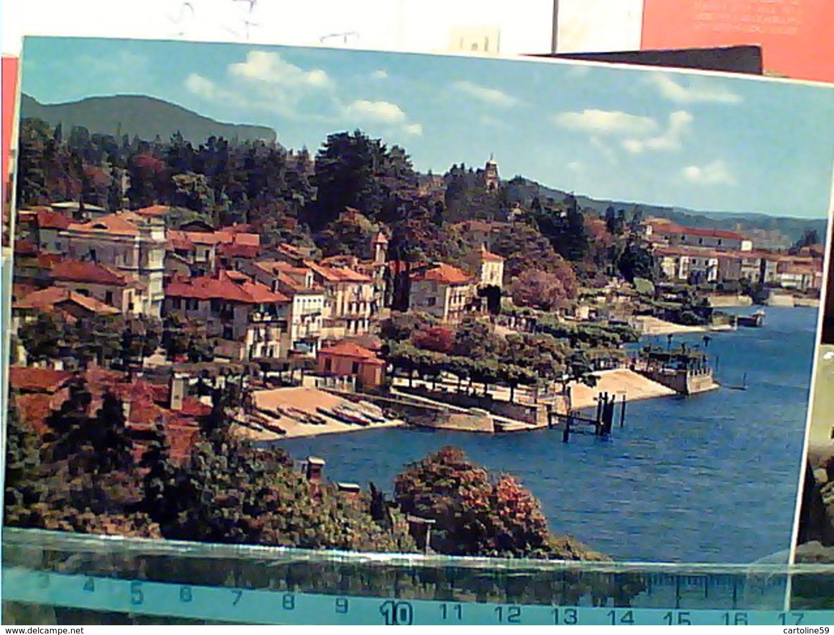 19 CARD LAGO MAGGIORE VEDUTEISOLE  PALLANZA STRESA CANNERO LAGO ORTA  ASCONA ANGERA SUNA ARONA MIASINO V19751  FR6981