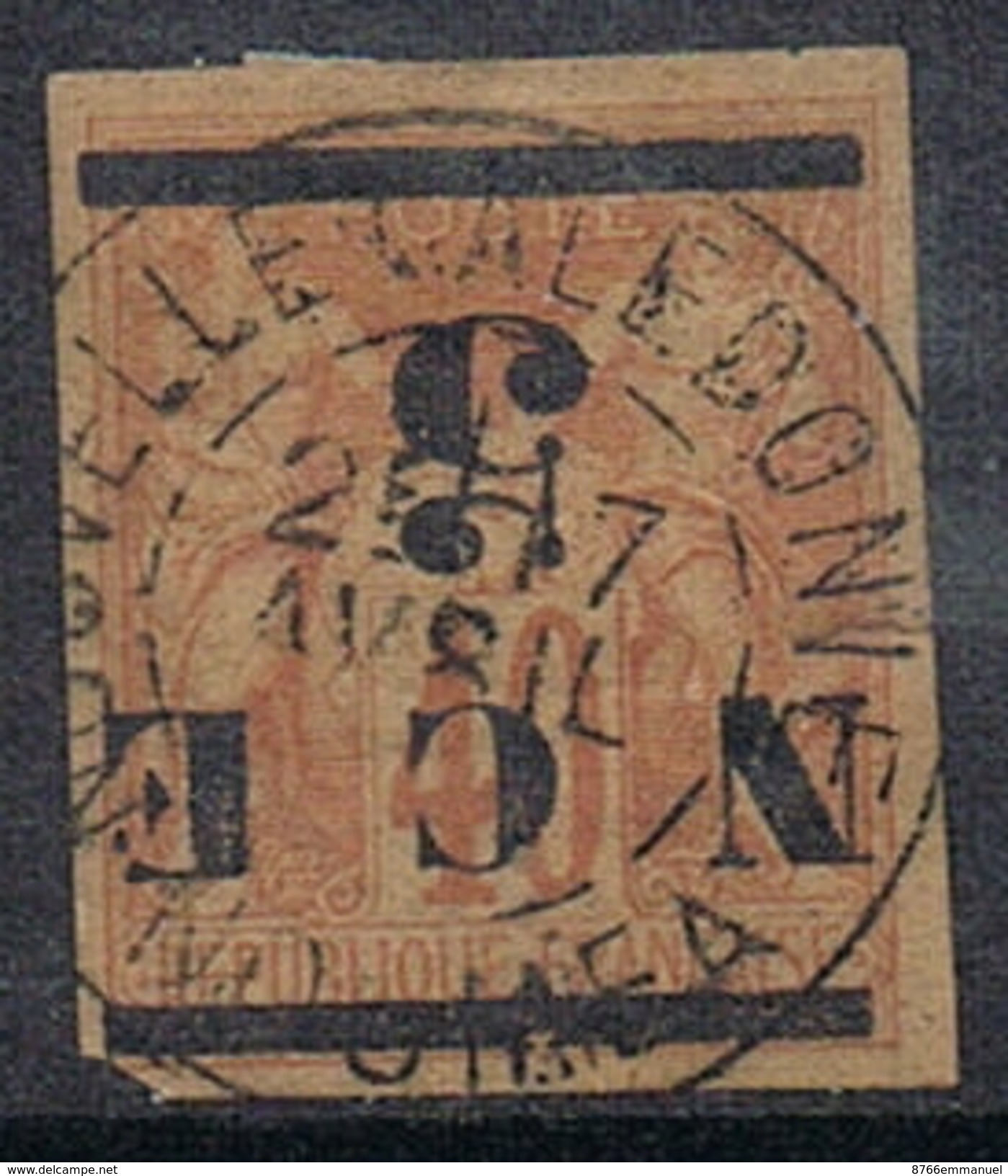 NOUVELLE-CALEDONIE N°6a - Used Stamps