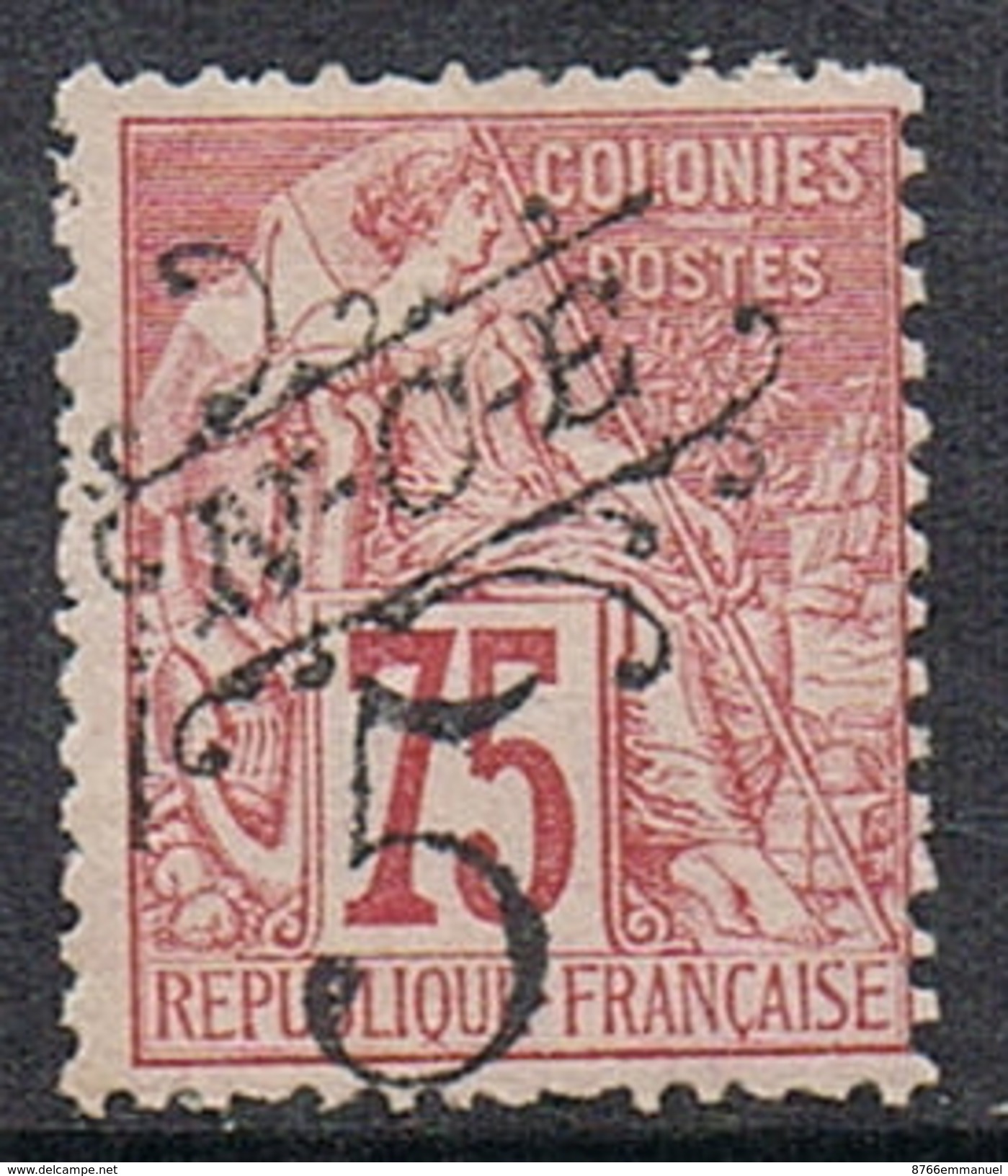 NOUVELLE-CALEDONIE N°37 N* - Unused Stamps