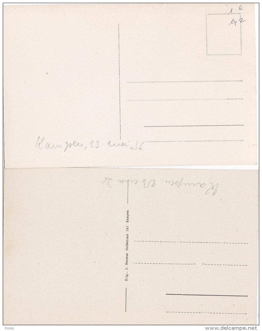 Bd - Lot De 2 Cpa Hollande - Kampen - Cellebroederspoort - Kampen