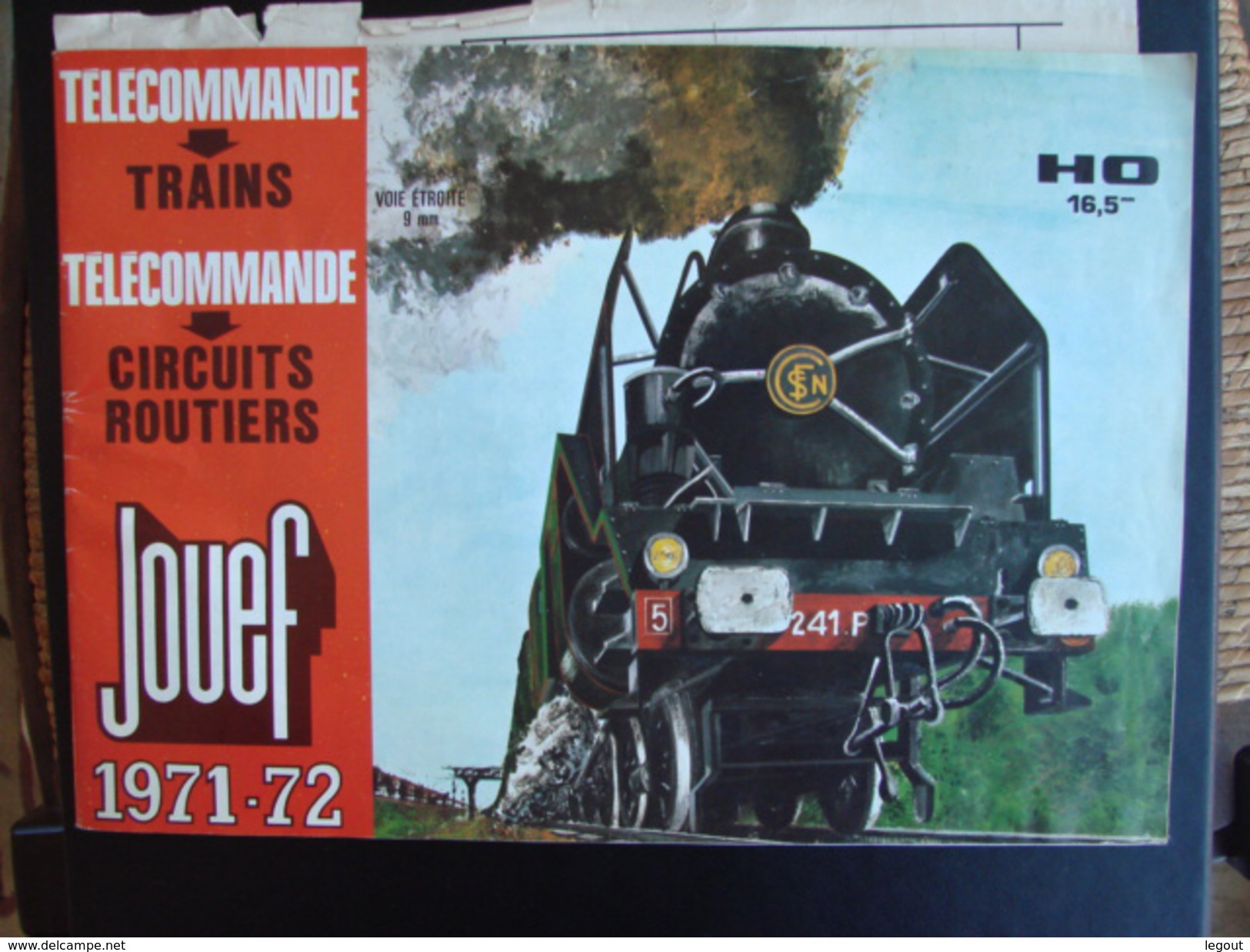 Catalogue JOUEF 1971-1972 Télécommande Trains- Télécommandes Circuits Routiers... - Modelbouw