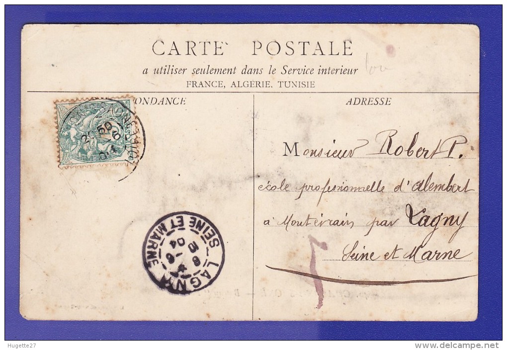 Chalon Sur Saone  Bateau " Le Parisien " 1904  ( DEFAUTS VARIES  TTB TENUE) Ww611) - Chalon Sur Saone