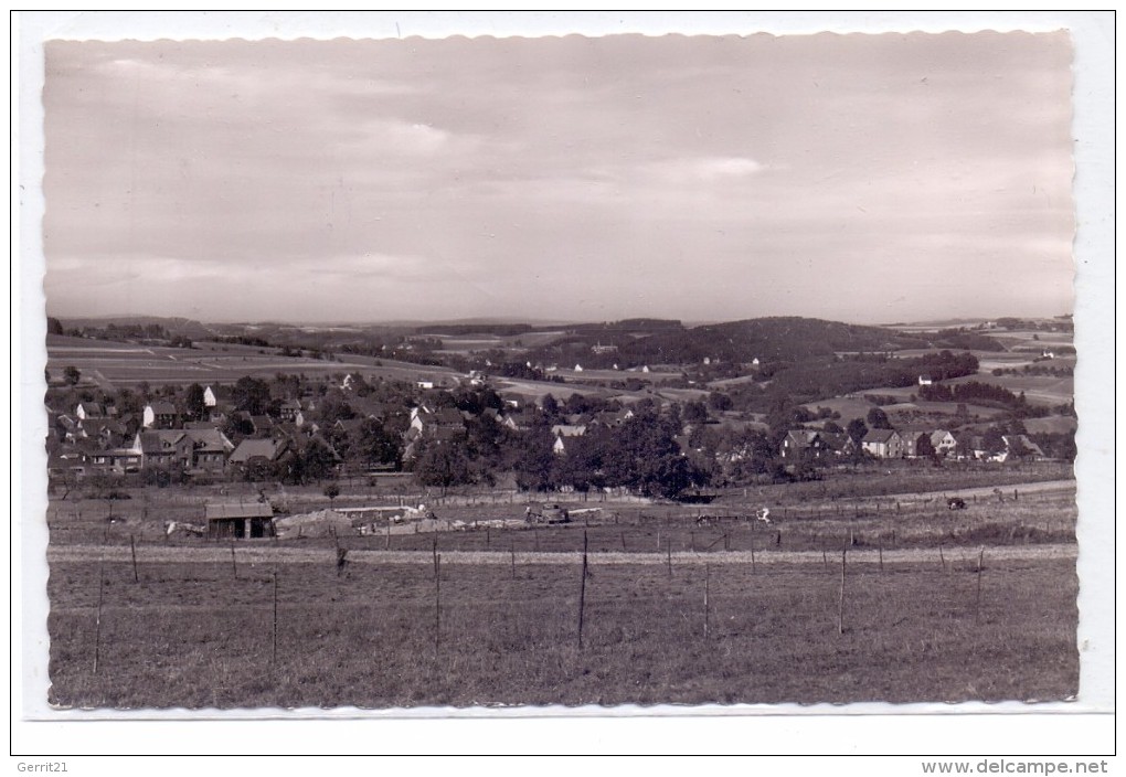 5220 WALDBRÖL - HERMESDORF, Panorama, 1957 - Waldbroel