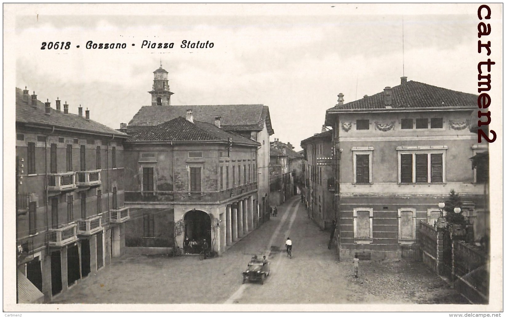 GOZZANO PIAZZA STATUTO PIEMONTE - Altri & Non Classificati