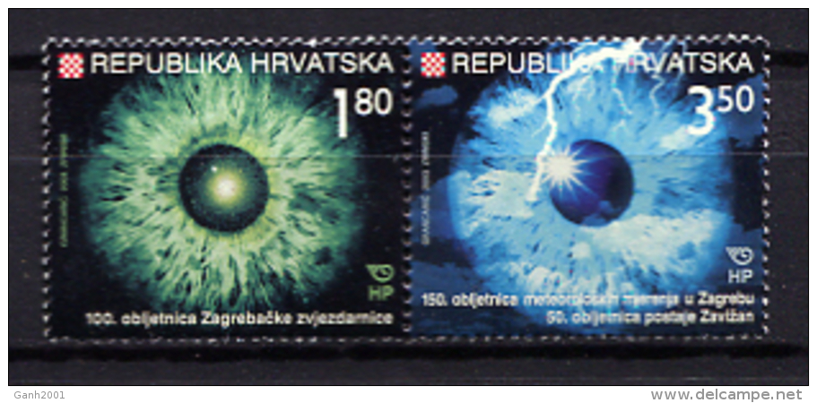 Croatia 2002 Croacia / Astronomy Zagreb Observatory MNH Observatorio Astronomia / Jl36  30-3 - Astronomùia