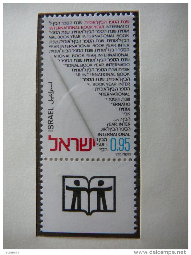 Israel 1972 MNH # Mi. 562 The Book. Das Buch - Nuevos (sin Tab)