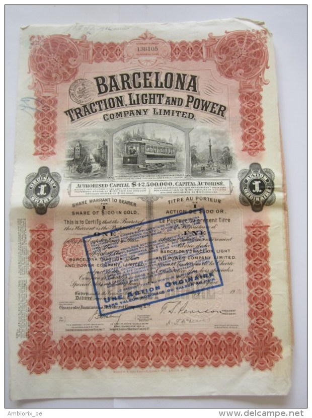 Barcelona Traction Light And Power - Trasporti