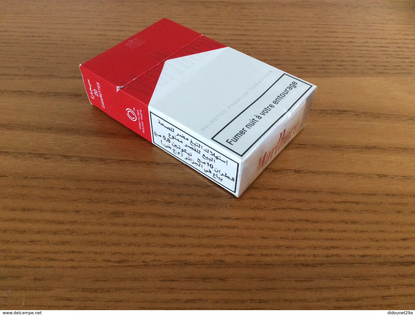 Paquet Cigarettes Vide Algérie "Marlboro" - Tabaksdozen (leeg)