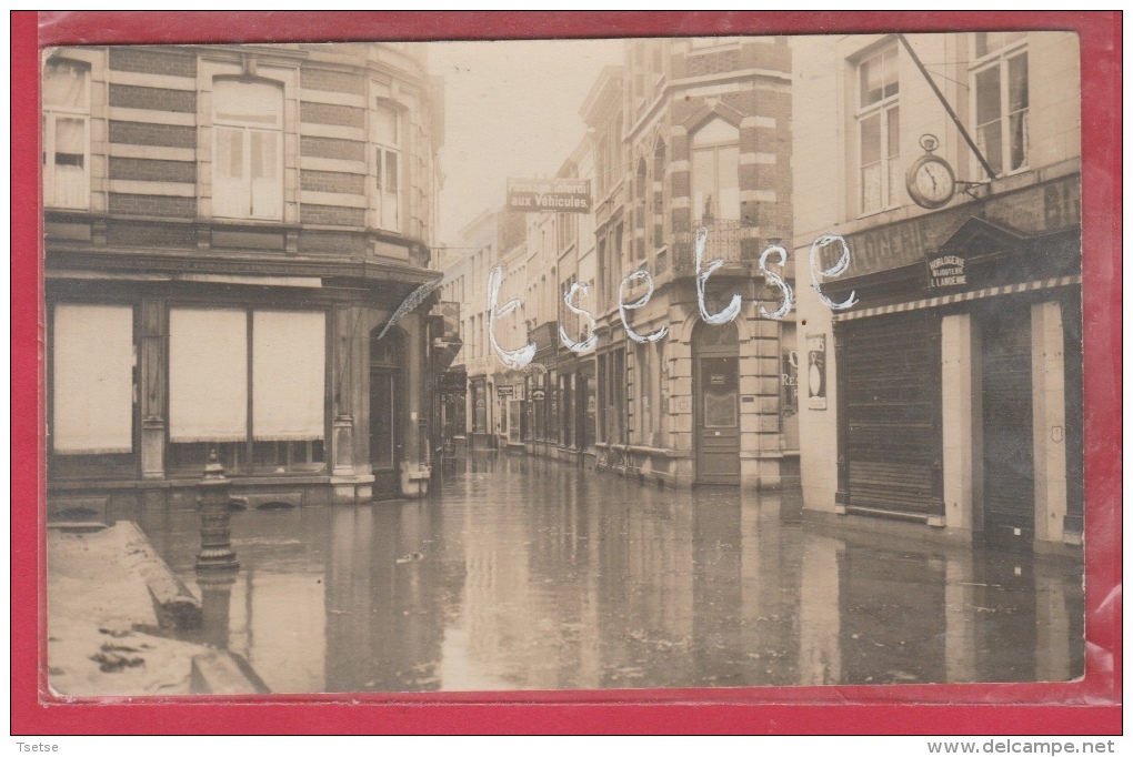 Huy - Document Unique - Inondations Du 15 Janvier 1920 - Carte -photo - 1  (voir Verso ) - Hoei