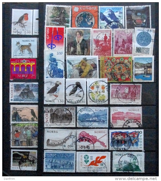 Norway   Collections   (O )  ( Lot  Ks 440  ) - Collections