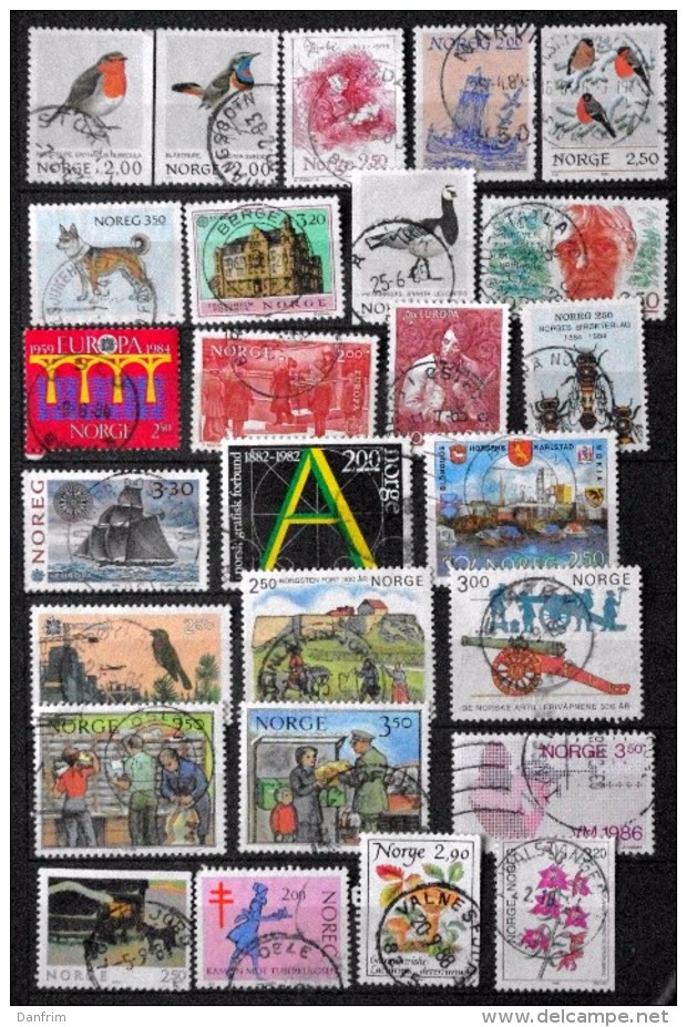 Norway   Collections   (O )  ( Lot  Ks 440  ) - Collections