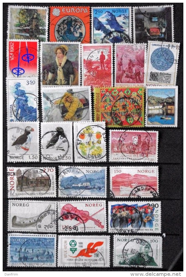 Norway   Collections   (O )  ( Lot  Ks 440  ) - Collections