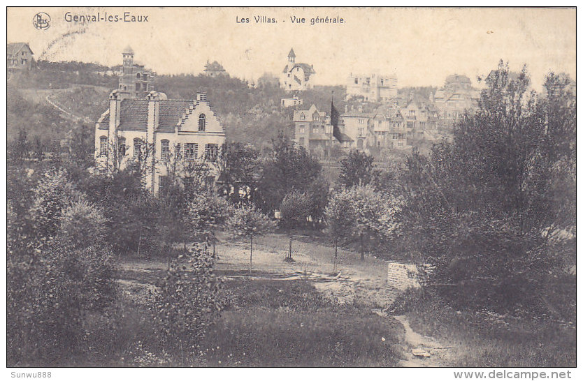 Genval-les-Eaux - Les Villas - Vue Générale (J. Degraux, 1908) - Rixensart