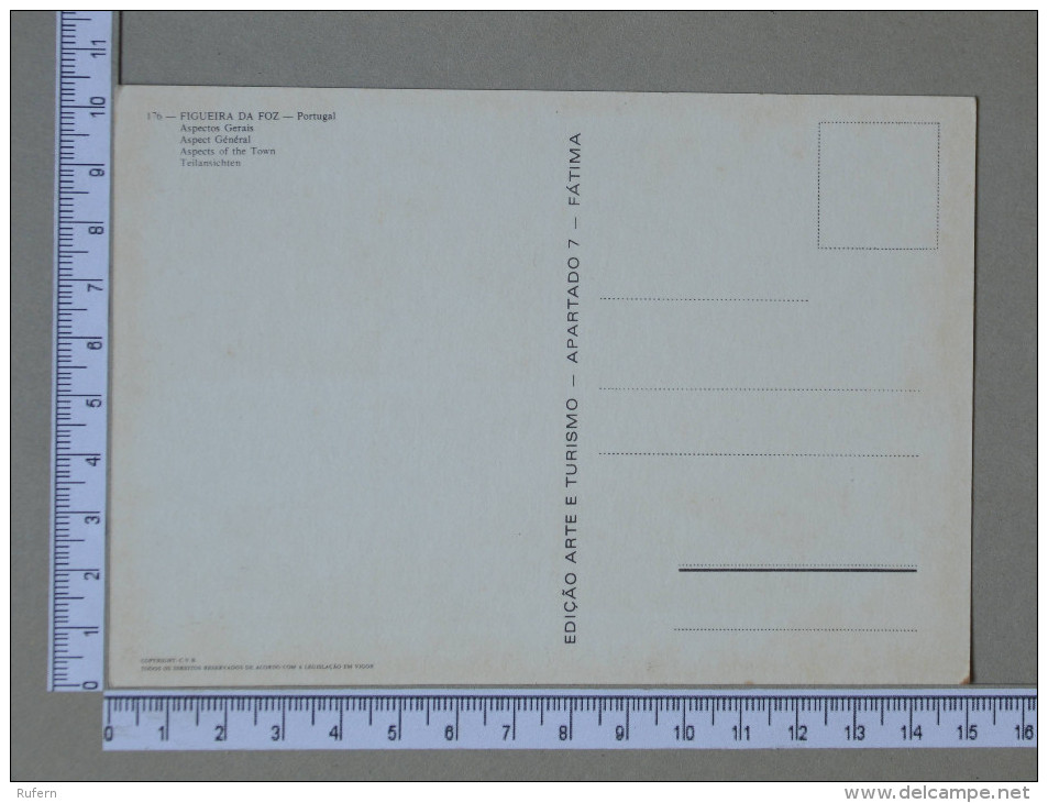 PORTUGAL    - VARIOS ASPECTOS - FIGUEIRA DA FOZ   - 2 SCANS - (Nº16627) - Coimbra