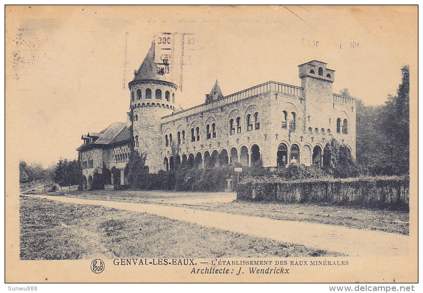 Genval-les-Eaux - Etablissement Des Eaux Minérales - Architecte J Wendrickx - Rixensart