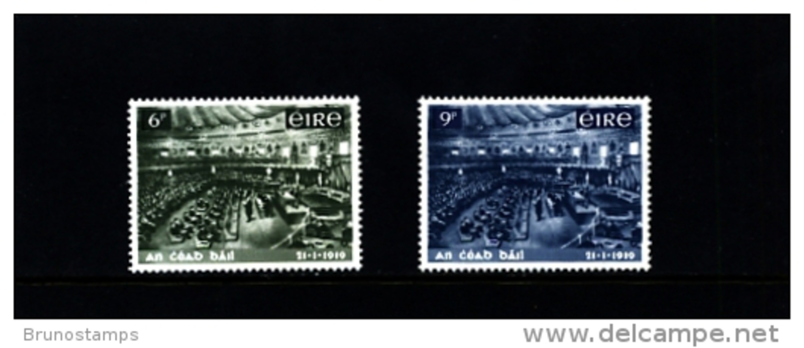 IRELAND/EIRE - 1969  FIRST NATIONAL PARLIAMENT  SET  MINT NH - Nuovi