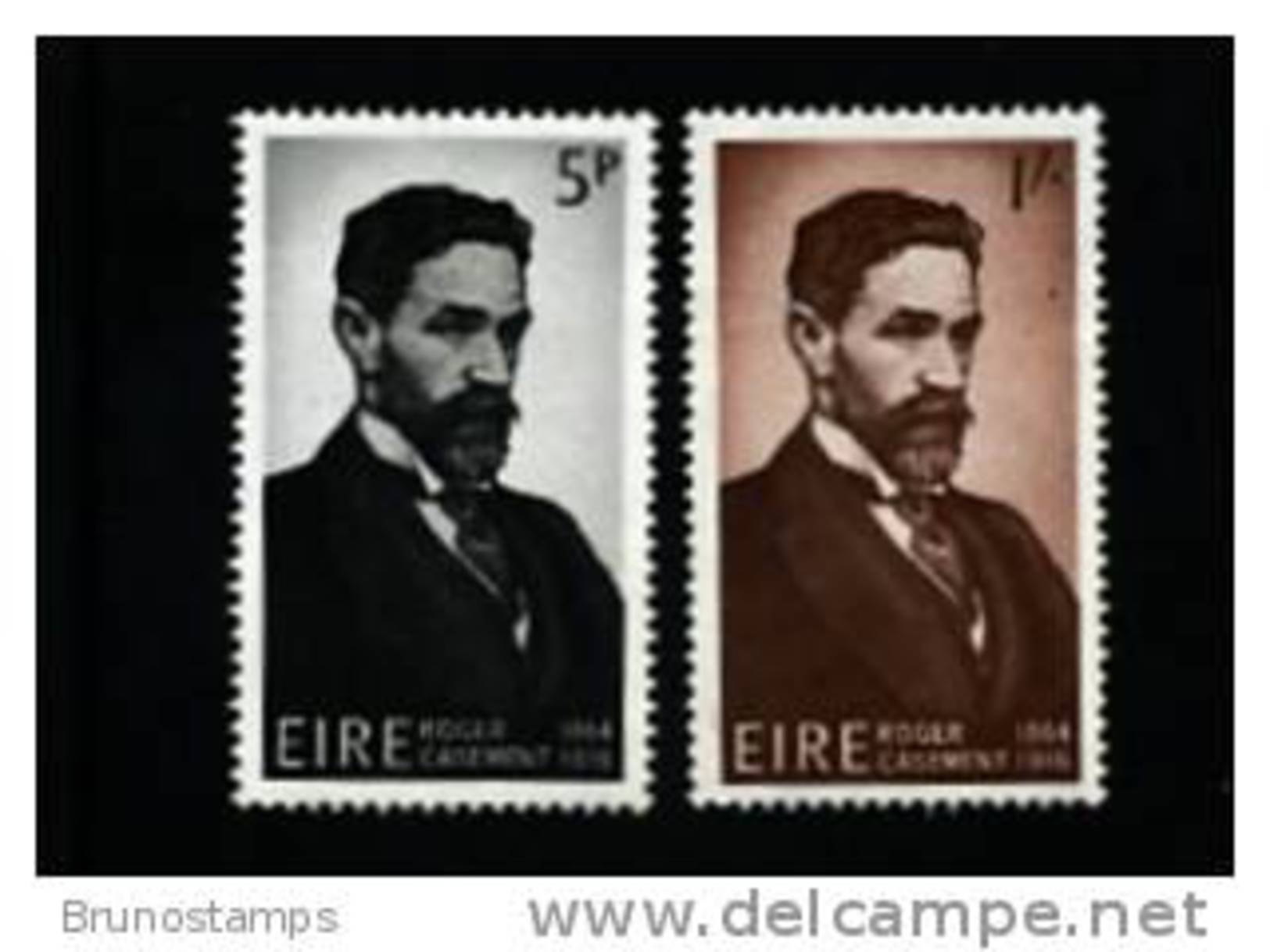 IRELAND/EIRE - 1966 ROGER CASEMENT  SET MINT NH - Ungebraucht