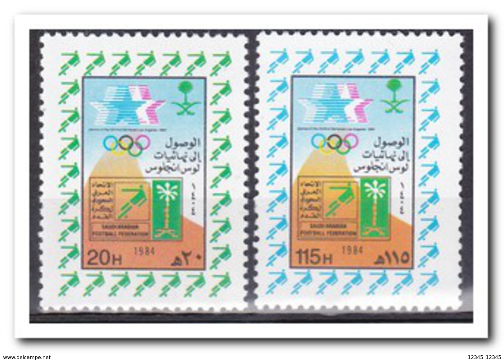 Saoedi Arabië 1984, Postfris MNH, Olympic Games, Football - Saoedi-Arabië