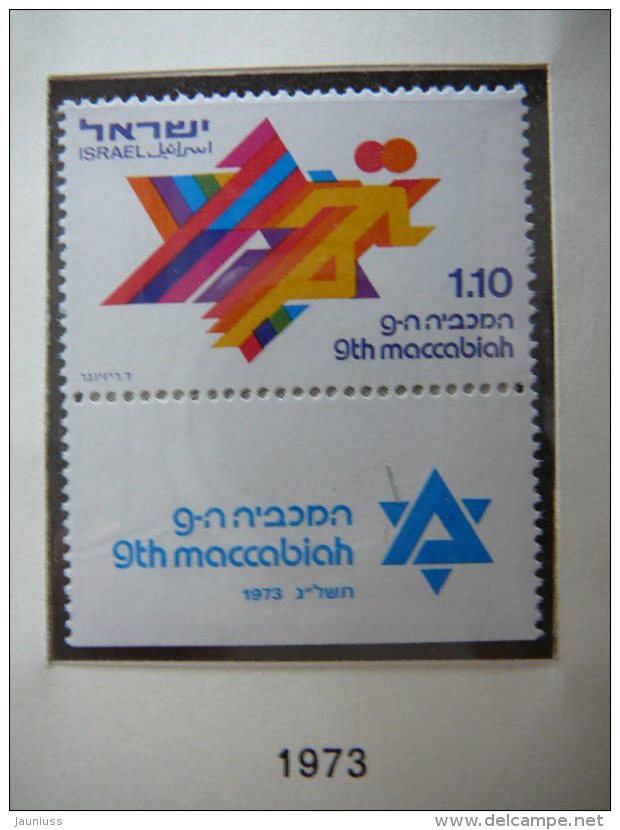 Israel 1973 MNH # Mi. 592 Sportsman. Sportler - Nuevos (sin Tab)