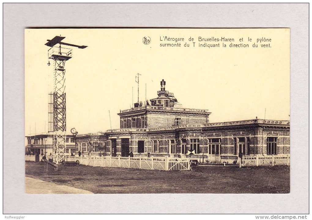 AK Belgien Aérogare Bruxelles-Haren Ungebracuht Foto H. Hofkens-De Koster - Brüsseler Flughafen