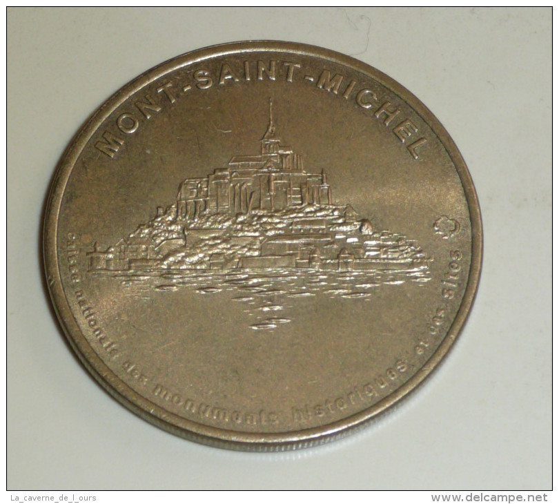 Médaille Bronze Laiton, Monnaie De Paris 1990´s, Le Mont-St-Saint-Michel, 1ere édition - Non-datés