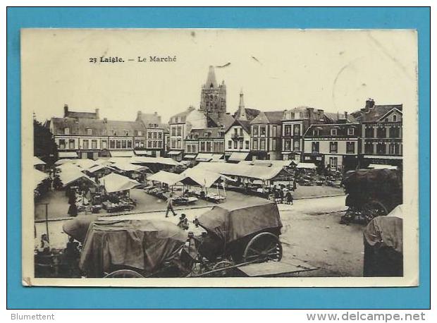 CPA 23 - Métier Marchands Ambulants Le Marché L'AIGLE LAIGLE 61 - L'Aigle